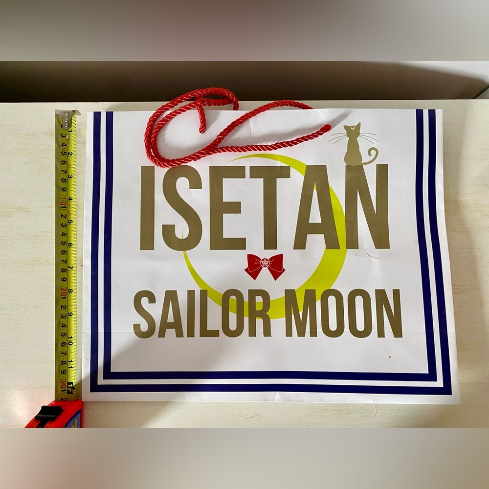 🌙 Sailor Moon ISETAN shopping bag from Japan